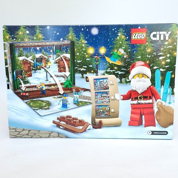 LEGO City Advent Calendar 60155 Building Kit (248 Piece) BNIP Sealed 2017 - Picture 6 of 12